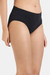 Zivame Anti-Microbial Medium Rise Full Coverage Hipster Panty (Pack of 3) - Anthract — thumbnail 8